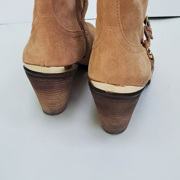 Vince Camuto "Gregger" Leather Bootie Size 9.5 - Picture 5 of 11